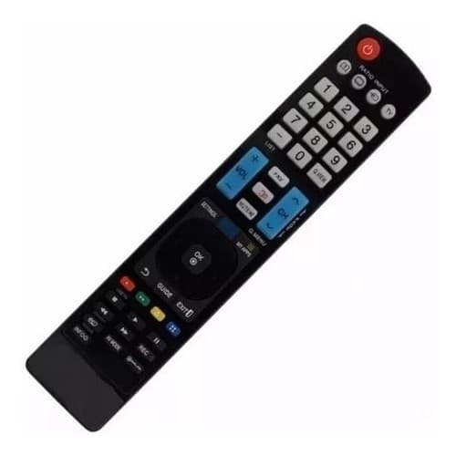 Controle Remoto Compatível  Lg Tv Lcd / Led 3d Smart LG Akb73615319 Le 7485 Max-7485