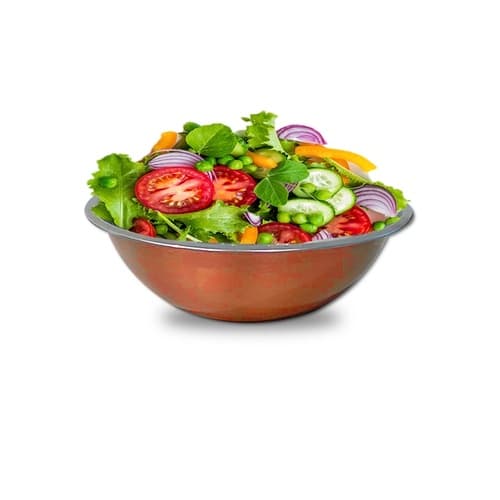 Bacia Tigela Bowl Inox 24cm Cor Cobre Rose Gold Saladeira Classic