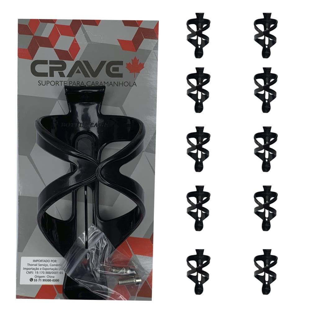 Kit 10 Suporte Bike Caramanhola Squeeze Garrafa Garrafinha Água Bicicleta Porta