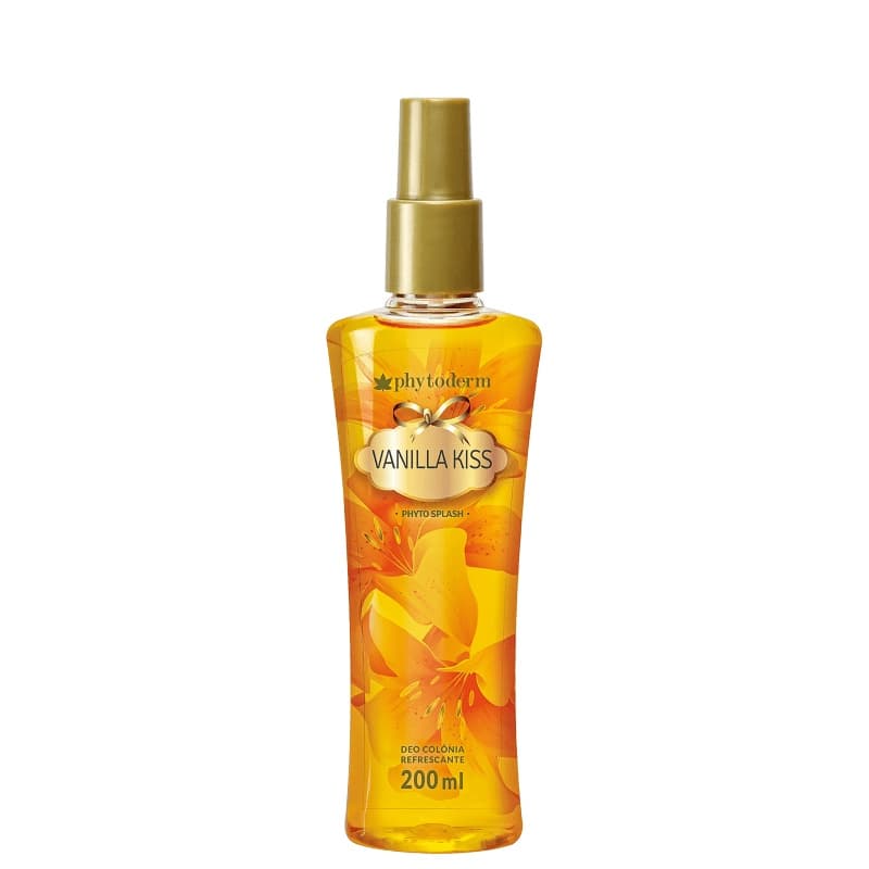 Phytoderm Vanilla Kiss Deo Colônia - Body Spray 200ml