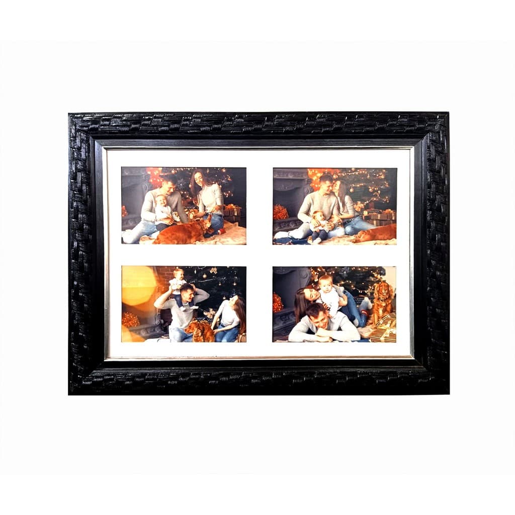 Quadro Decorativo Painel moldura Multifotos 10x15cm Com Vidro