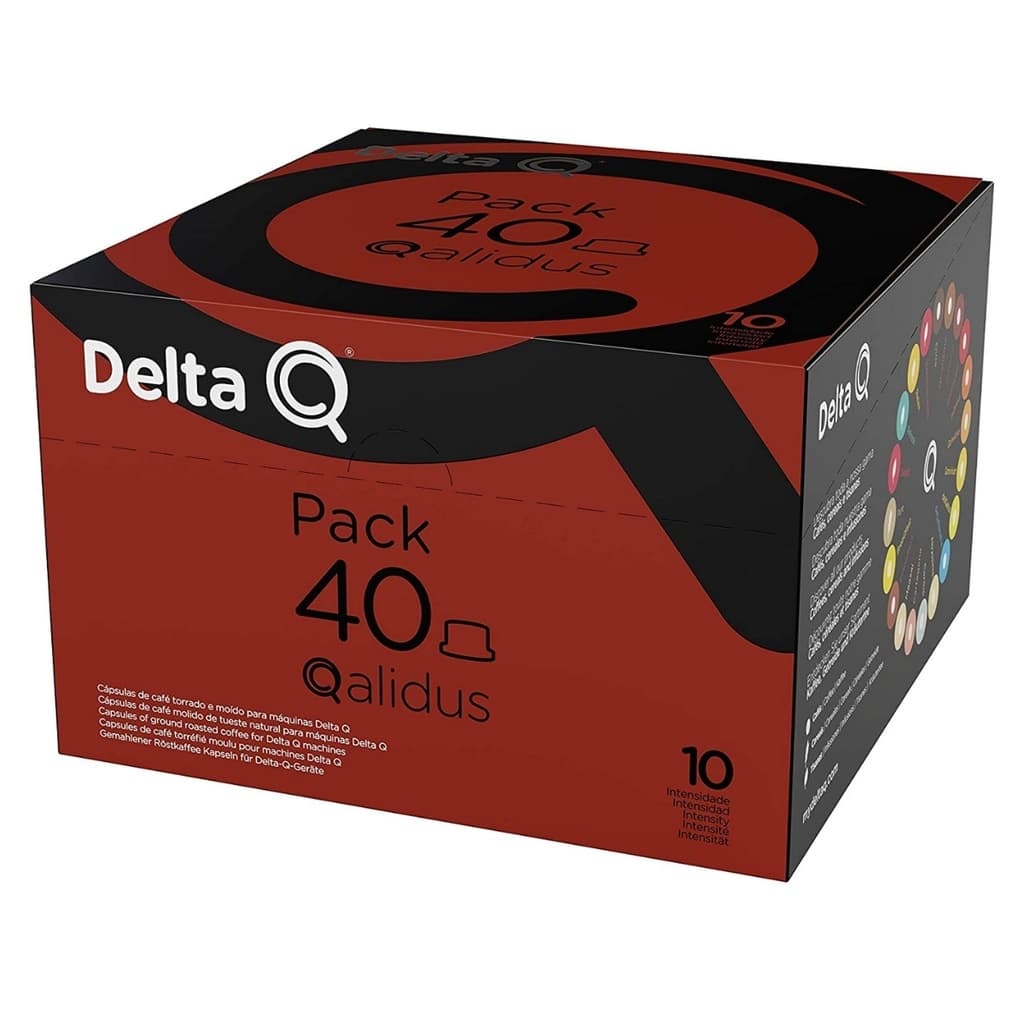 40 Capsulas Delta Q, Pack Economico, Qalidus, Int 10
