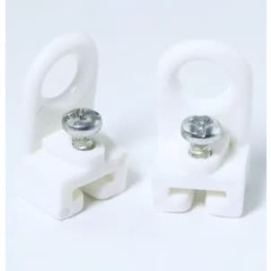 Terminal P/Trilho de Cortina Plastico C/10 Und
