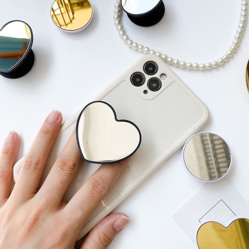Ins Suporte De Celular Com De Amor Cor Lisa Suporte Para Telefone