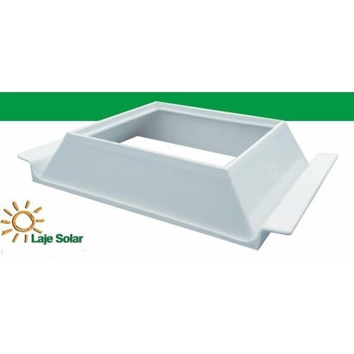 1 Suporte H8 Laje Solar Ecolaje 30cm Para claraboia luz solar