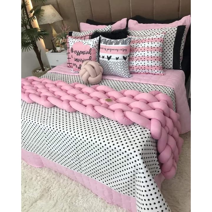 Peseira para cama queen 2.70x45 Cama posta , quarto decorado