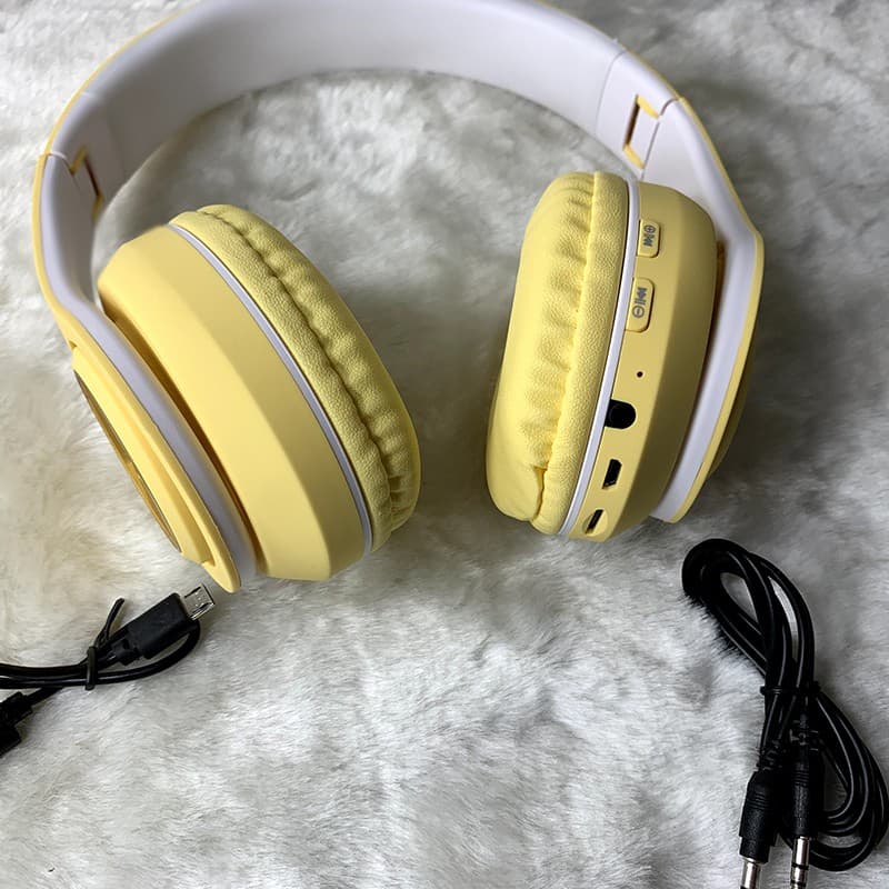 Fone De Ouvido Sem Fio Bluetooth Headphone Premium Potente