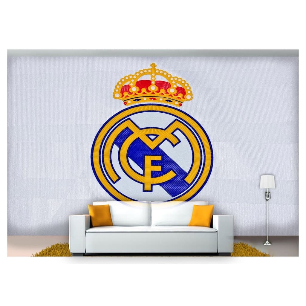 papel de parede Esportes Futebol Bola Campo 3D 7,5m² SPT15