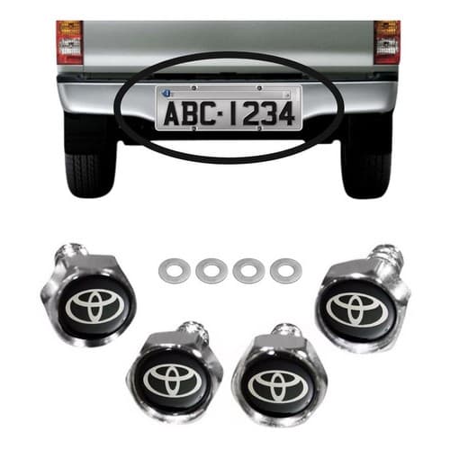 Kit Parafuso De Placas Toyota Hilux Sw4 Srv Srx 2001 A 2021
