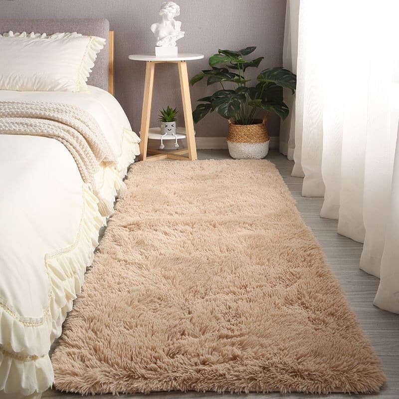 Tapete sala 100x140 quarto peludo shaggy felpudo Promoção