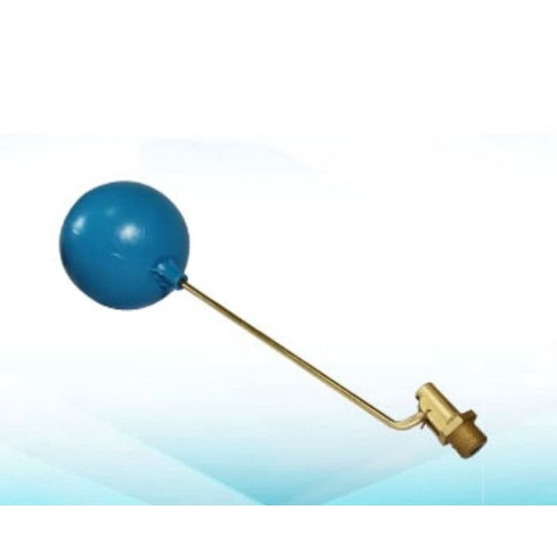 Torneira Bóia Média para Caixa d'água Anticorrosiva Reforçada Metal Zamac 3/4" Redonda 500 litros.