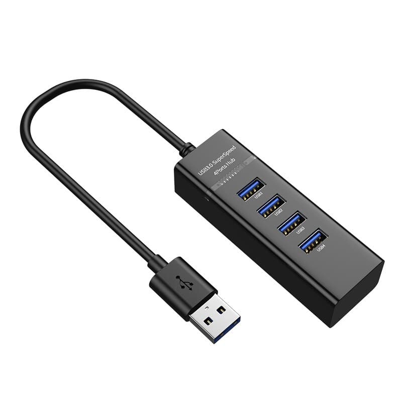 Hub USB 3.0 UH-30 4 Portas Preto Led