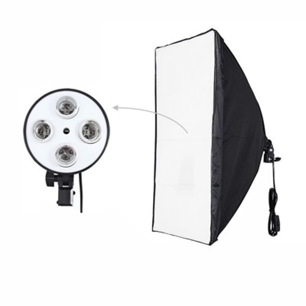 Softbox Quadruplo Com Soquete Para Foto e Vídeo