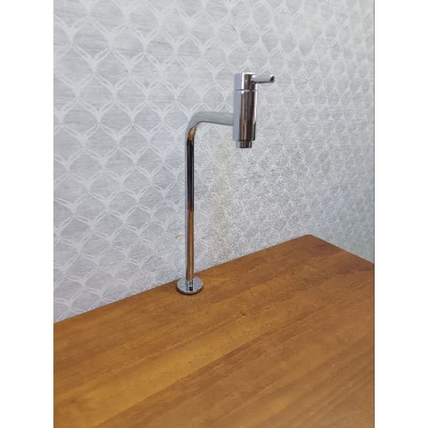 Torneira De Bancada 1/4 Volta Metal Cromado 1565 c65 Soft 27cm