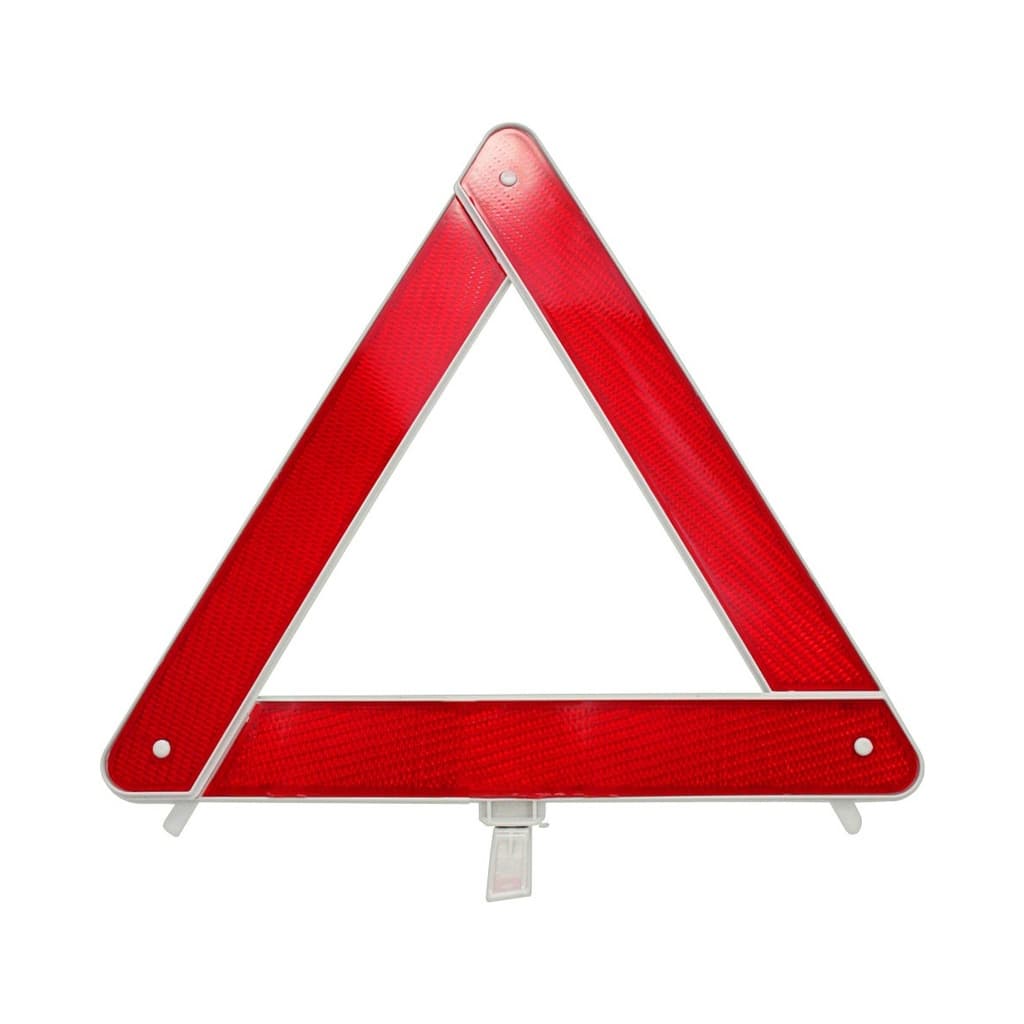 Triangulo Segurança Sinalização Vermelho Carro Universal