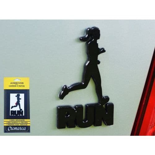 Adesivo Decorativo Corrida Feminino Cromarca