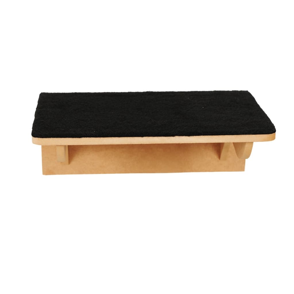 Prateleira avulsa kit Playground para Gatos mdf 9mm reforçada parede montada