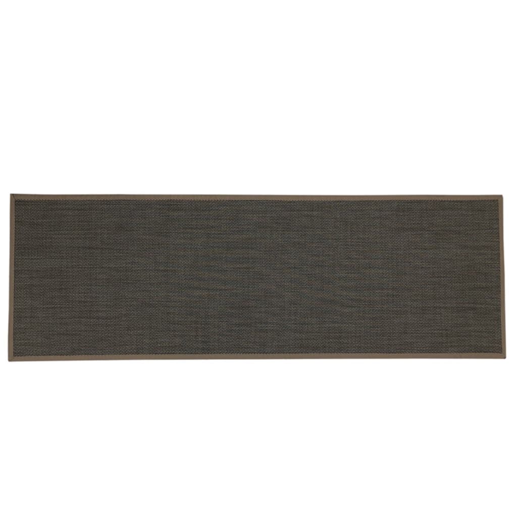 Tapete Pratik Expert Para Cozinha Corredor Cor Areia Geométrico 45x120cm Jolitex