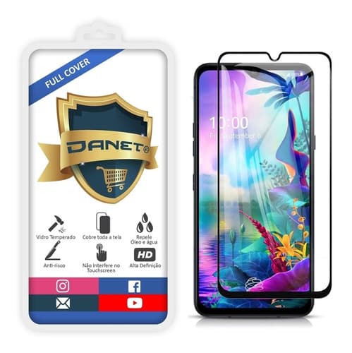 Película De Vidro Temperado 3d LG G8x ThinQ Tela 6.4 Full Cover