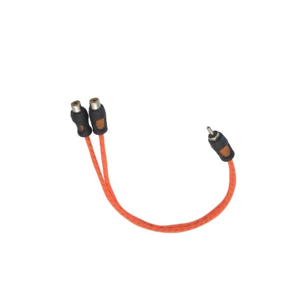 CABO RCA Y KX3 LARANJA FLEXIVEL - 2F1M (invertido)