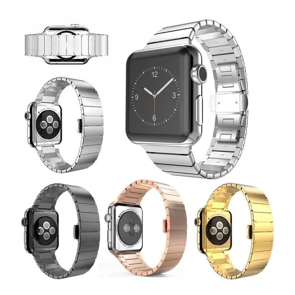 Pulseira Elos 1 Para Apple Watch Aco Tamanho 38/40/42/44mm