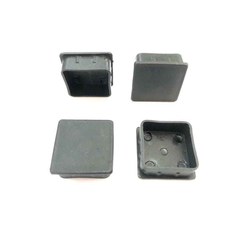 4 Ponteira para Cadeira ou Messa PVC Pé de Cadeira 40x40mm