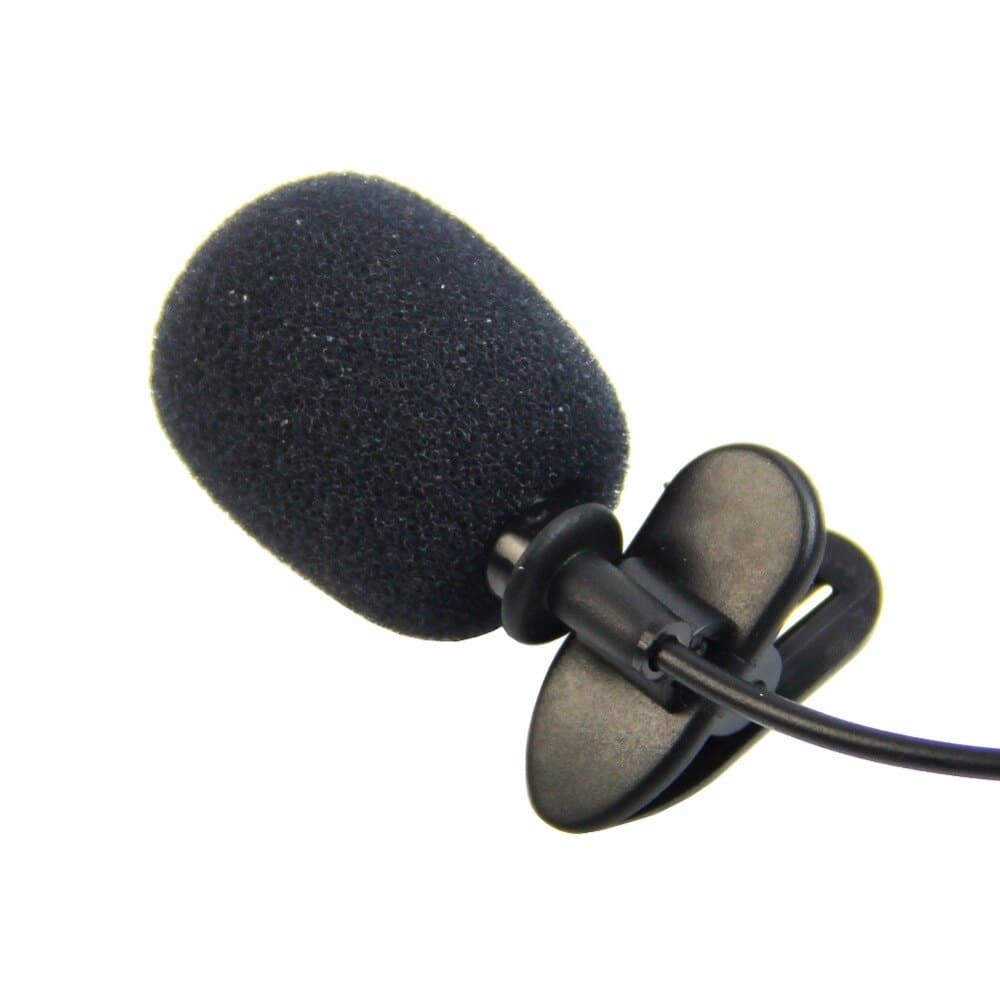 Microfone De Lapela Para Gravação Video Youtubers P2/P3