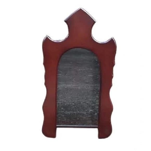 Oratório Capela Porta Imagem Tamanho Pequeno Com Vidro Parede ou Mesa