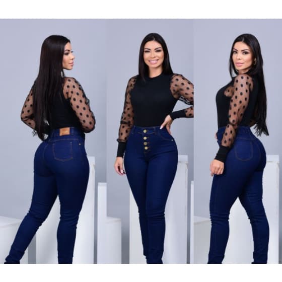 Blusa Feminina Preta Manga Longa Canelada Com Tule Luxo Sem Bojo Elegante Tendência Inverno