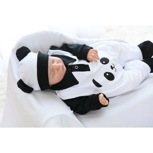 🧸 Conjunto Bebê Panda  – Conforto e Estilo para Seu Pequeno! 🧸