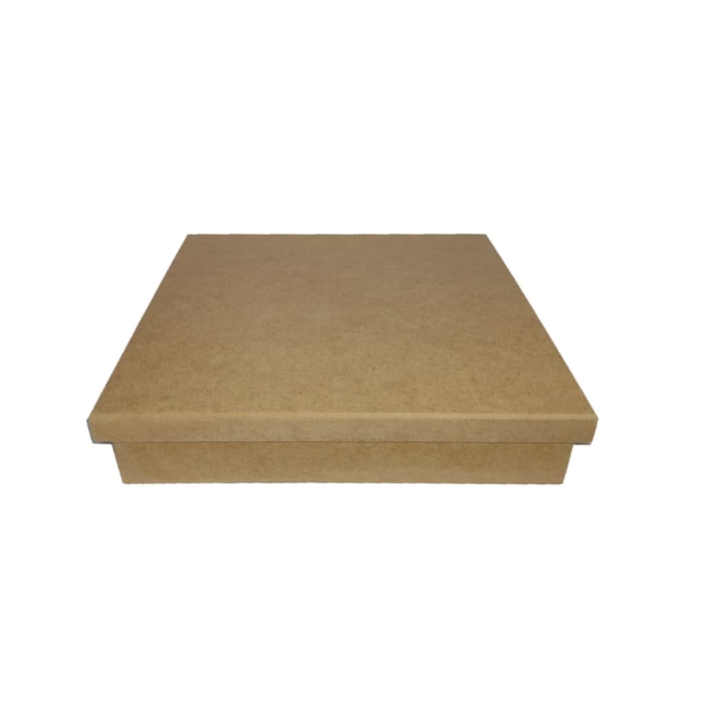 Caixa em Mdf  25x25x5 Jl014 Organizador, Artesanato, Decoração, Lembrancinha, Presente, Padrinhos, Casamento, Festa.