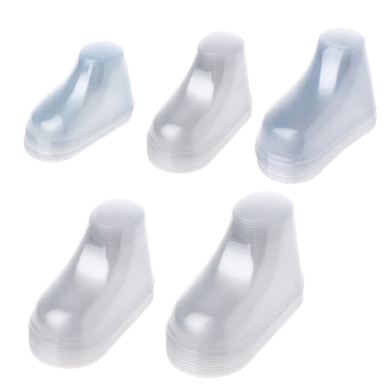 Bmico 10x Bebê Criança Pés Display Molde Botas Sapatos Uso Doméstico