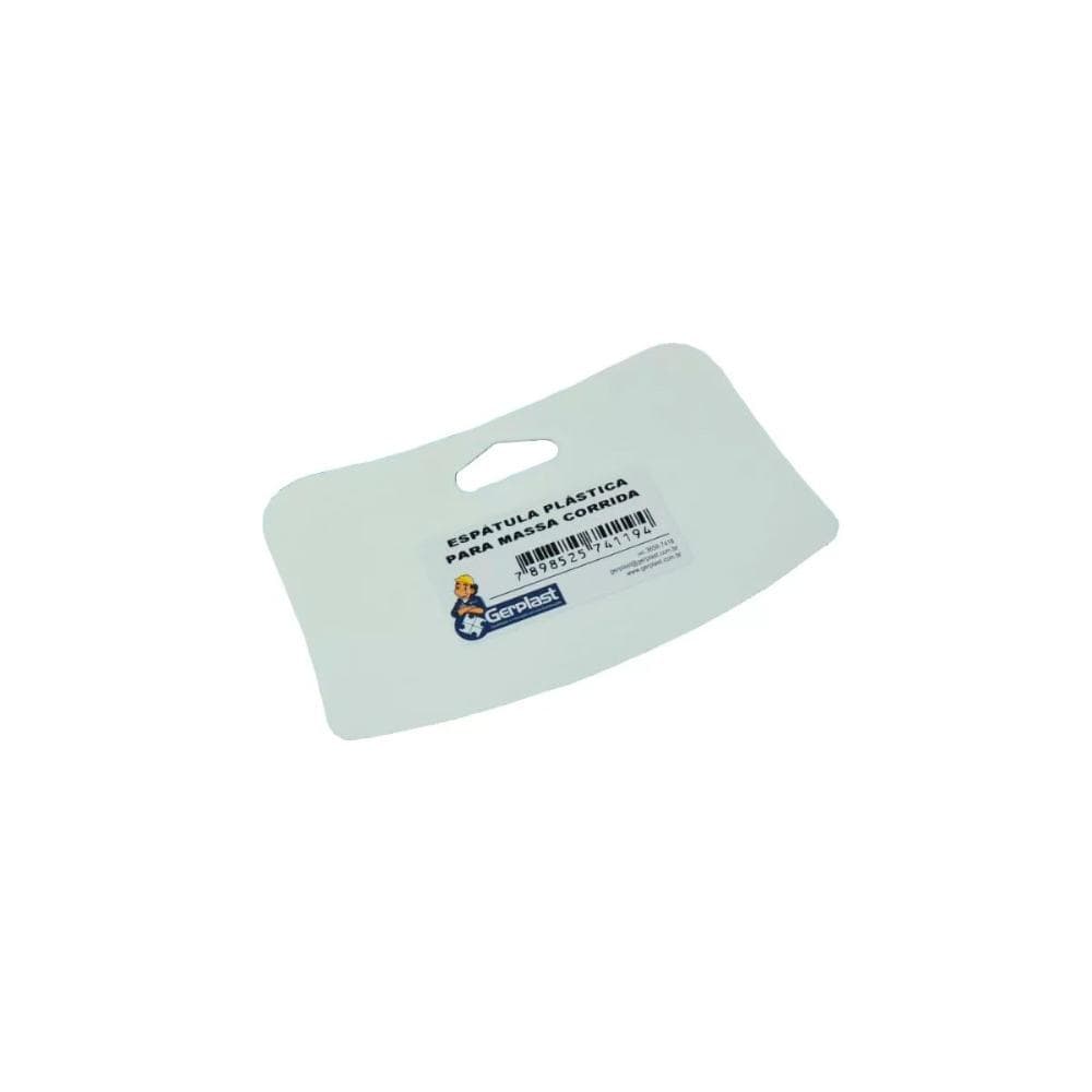 Kit 400 Espátula Plástica Massa Corrida Branca - Gerplast