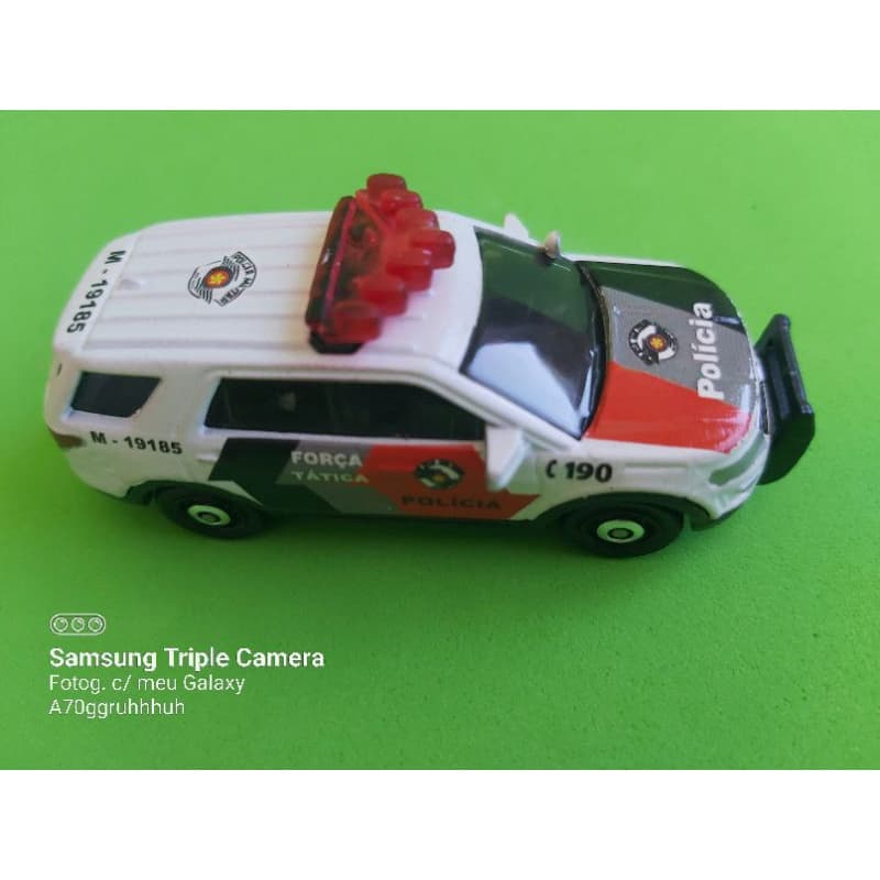 Viatura Pmsp Força Tática Custom Matchbox Ford Explorer Escala 1.64 Tamanho 7cm