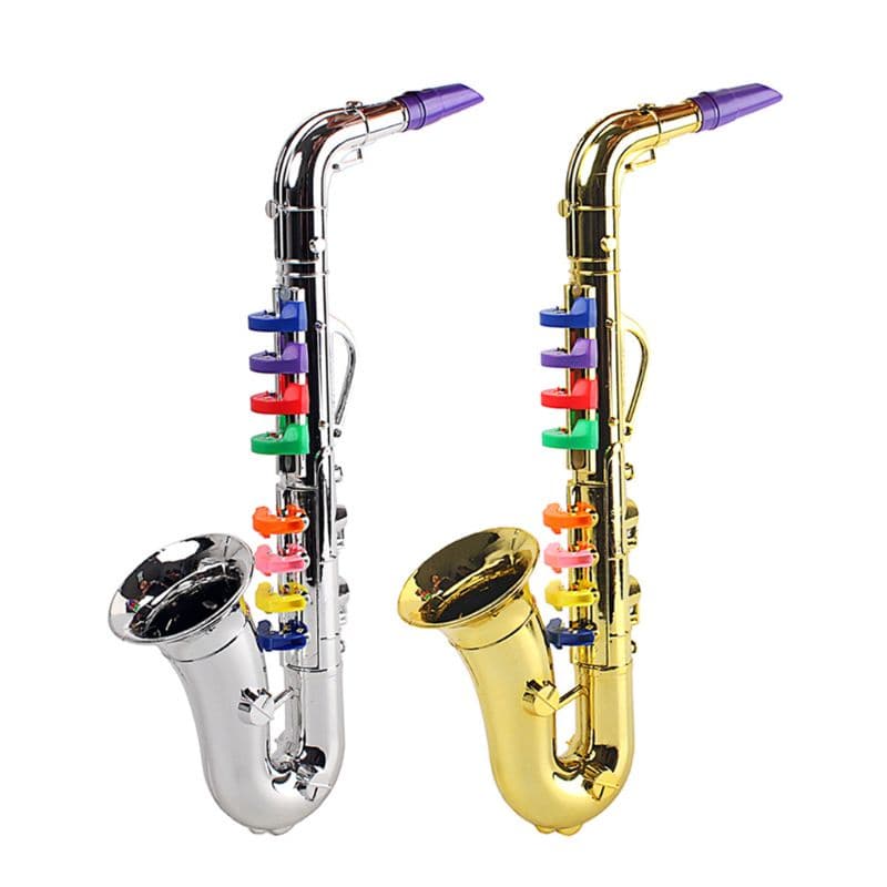 * Instrumentos Musicais Infantis 6 A 12 Anos, Saxofone, Trompete, Brinquedo Musical
