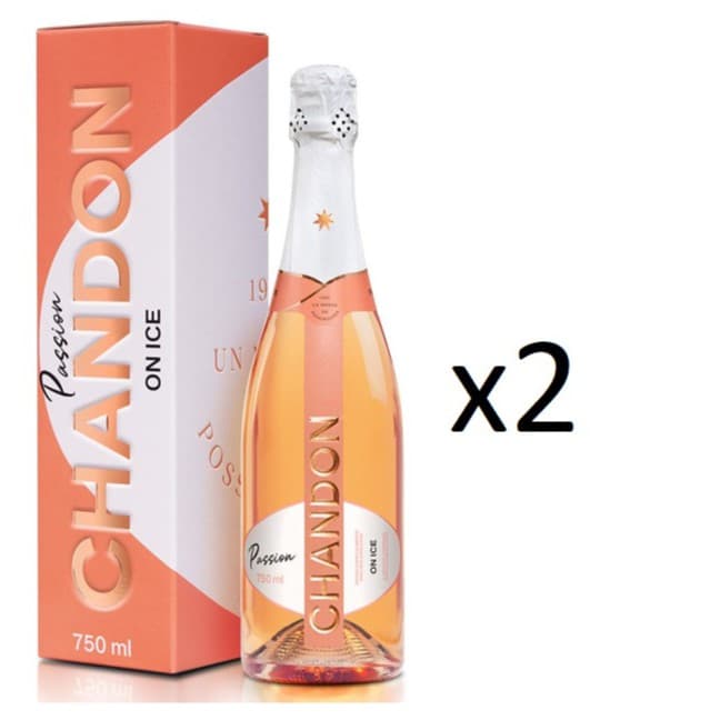 Kit Chandon Passion Rosé On Ice 750ml 2 Unidades
