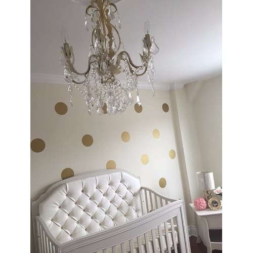 Adesivo De Parede Decorativo 200 Bolinhas 6cm + 120 De 5cm + 2 De 25cm Quarto Infantil Poá