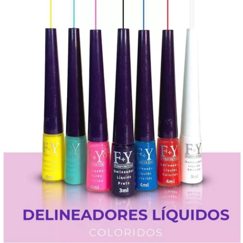 Delineador Líquido Colorido - Forever You