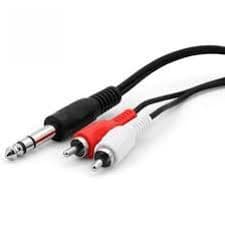 Cabo P10 Para 2 Saídas Rca 1.5M