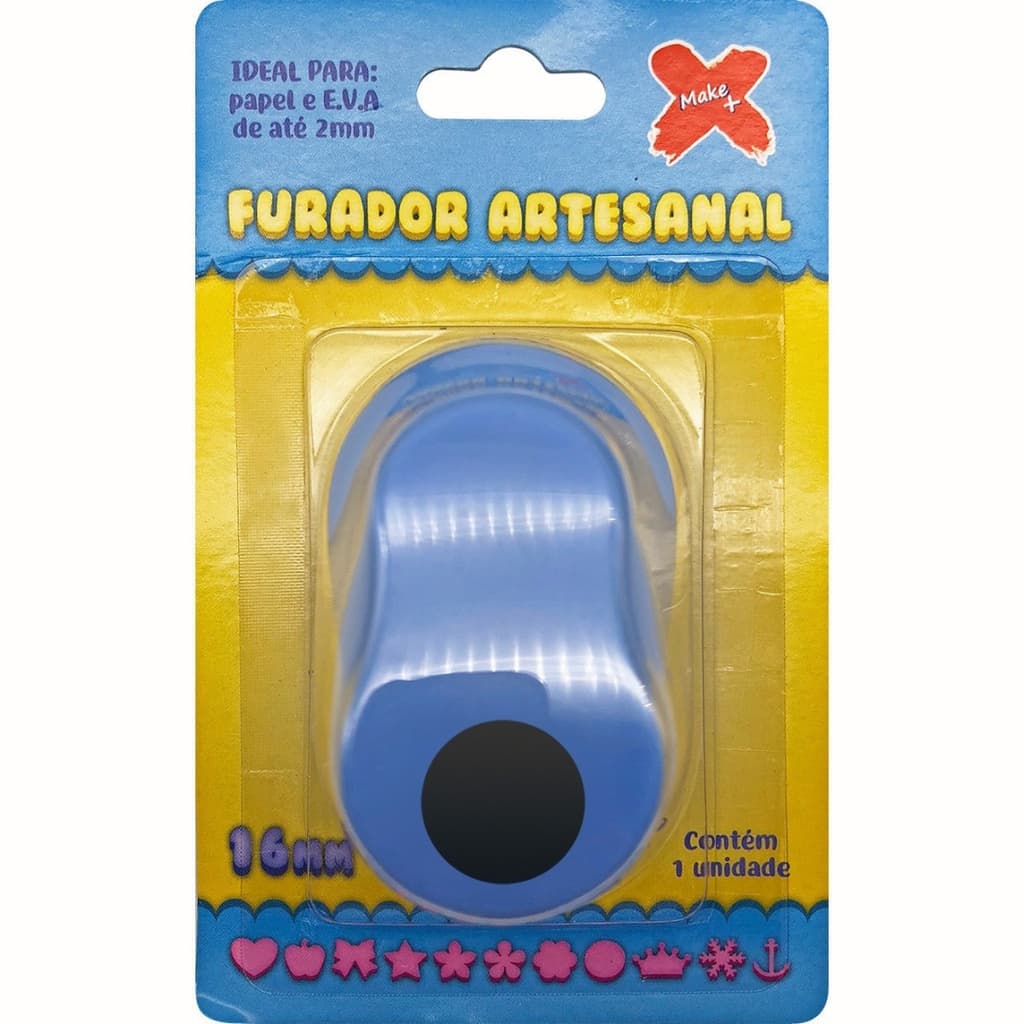 Perfurador Artesanal Para Fabricação De Tapa Furo 16mm P/ MDF