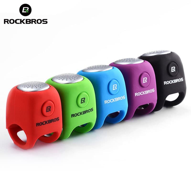 ROCKBROS Bicicleta Buzina De Sílica Gel De Sino Elétrico 110 DB