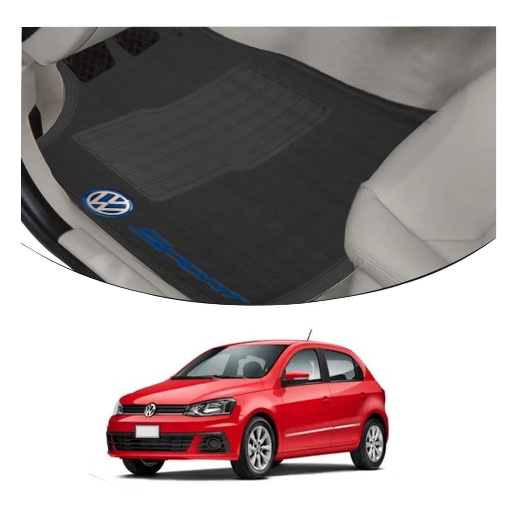 Tapete Personalizado Vw  G3 G4 Preto Gol Sport Tapete de Carro. Tapete para carro, carpete de carro, tapete de barrocha