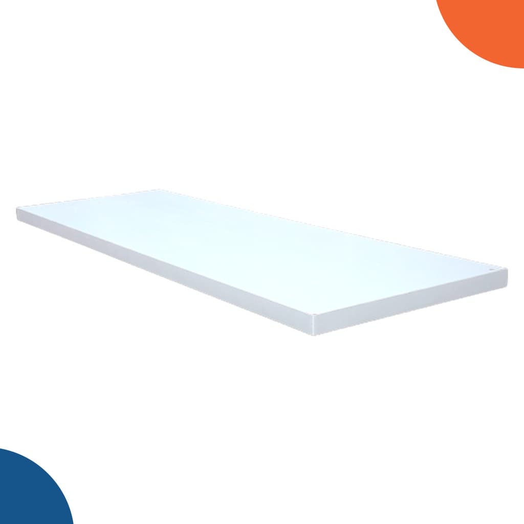 Prateleira Mdf Branca De Madeira 67x45 Com Suporte