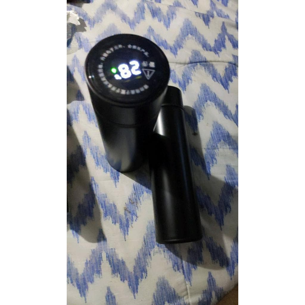 Garrafa Copo Térmica inteligente Temperatura Digital 500ml
