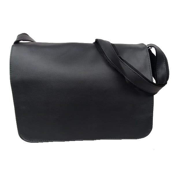 Bolsa Carteiro Masculina Couro Sintético para Uso Diário
