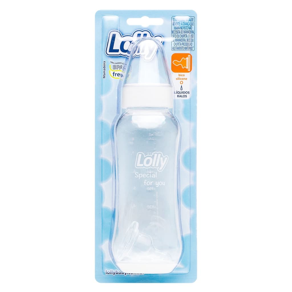 Mamadeira Special 250 ml O Branca Lolly