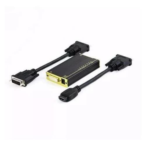 Amplificador Repetidor Ativo De Sinal Dvi Hdmi Fullhd 1080p