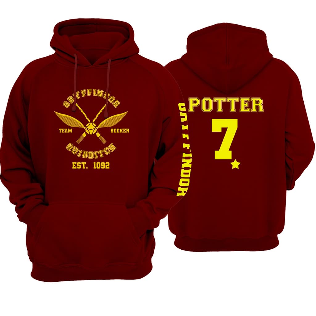 Blusa De Frio Grifinoria Harry Potter Moletom Masculino De Otima Qualidade
