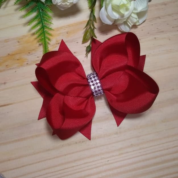 Laço Boutique Grande Infantil Para Cabelo Menina Festa Luxo Casamento