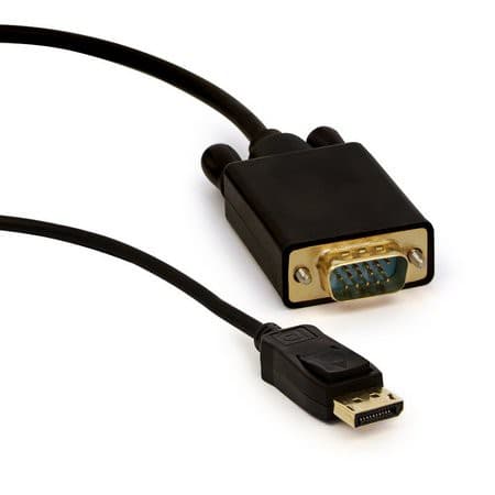 Cabo Adaptador/conversor Displayport Macho X Vga Macho